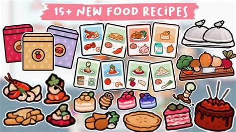 toca boca food recipes|More.